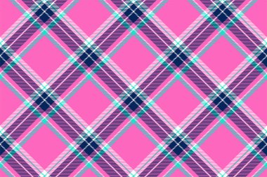 Tartan ekoseli arka plan, çapraz kontrol, kusursuz desen. Tekstil baskısı için vektör kumaş dokusu, ambalaj kağıdı, hediye kartı, duvar kağıdı düz tasarım.