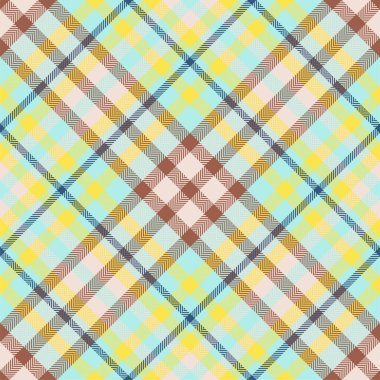 Ekose desenli vektör. Kumaş dokusunu kontrol et. Giysiler, kağıt baskısı veya web arkaplanı için kusursuz tekstil tasarımı.