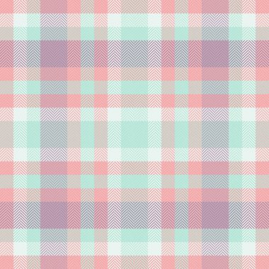 Mobilya kumaşlı ekose kumaş, reklamsız vektör kontrolü. Çizgili arkaplan dokusu ışık ve beyaz renkte tekstil deseni.