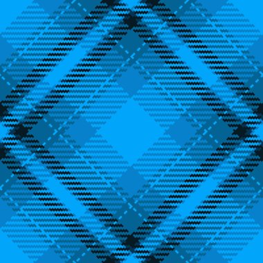 Cyan ve parlak renklerde desensiz ekose kumaşlı arka plan kontrol kumaşı dokusu tekstili.