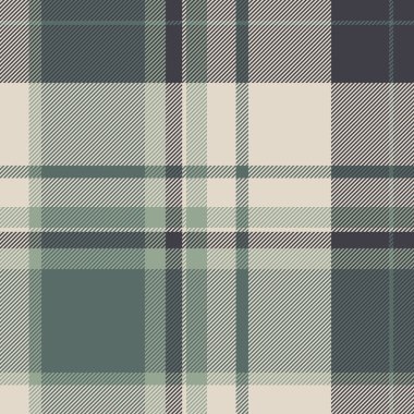 Dekorasyon arka plan tekstil deseni, kız işi tartan kumaş vektörü. Ön ekose desen pastel ve açık renkte pürüzsüz kontrol.