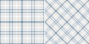 Tekstil arka plan vektör dokusuna sahip desensiz ekoseli kumaşı kontrol et. Şık renklerde ayarlanmış. Giysilerdeki modayı tekrarla.