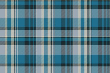 Dükkan vektör kontrol şablonu, desenli kumaş kumaş ekoseli. Panço arkaplan tekstil dikişsiz tartan Cyan ve pastel renkler.