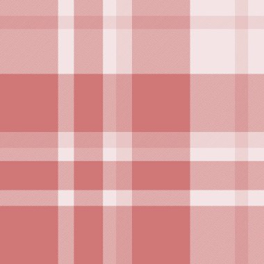 Mutfak vektörü kusursuz, tüvit kumaşlı kumaşı kontrol ediyor. Xmas dokusu arka plan ekose deseni kırmızı ve beyaz renklerde.