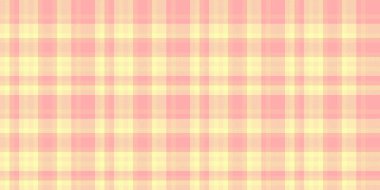 Şekil tekstil kumaş, çerçevesiz tartan arka plan. Perde desen şablon kontrol vektörü kırmızı ve açık renk.