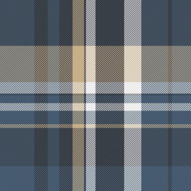 Kartpostal desenli ekose, şebeke arka plan kumaş vektörü. Tekstil denetimi Pastel ve Cyan renklerinde pürüzsüz.