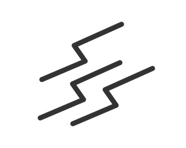 Pençe çizikleri, hayvan işaretleri tasarım unsuru, cadılar bayramı için dövme ve dekor. Siyah siluet, vektör çizimi beyaz arkaplanda izole edildi.