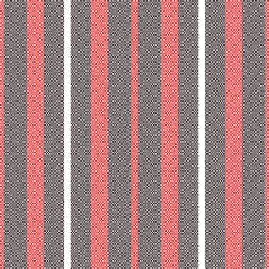 Dikey çizgi deseni. Vektör çizgileri arka plan kumaş dokusu. Geometrik çizgili çizgi tekstil baskısı, ambalaj kağıdı, hediye kartı, duvar kağıdı için dikişsiz soyut tasarım.