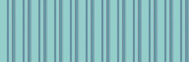 Hippi arka plan vektör modeli, lüks kumaş şeritli tekstil. Mavi desen dikey çizgiler açık ve mavi renkte.