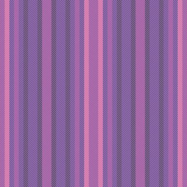Mor ve çivit renkli tekstil çizgili dikey çizgili vektörsüz arkaplan dokusu deseni.
