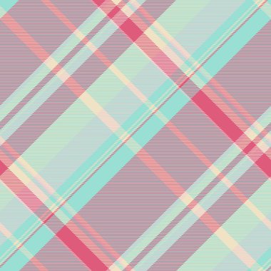 Kapalı mekan ekoseli tartan, warp desenli arka plan. İzolasyon tekstil dikişsiz taşıyıcı kumaş gök mavisi ve açık renklerde.