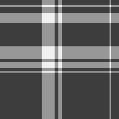 Eski gri ve gri renklerde tartan desenli ekose desenli model tekstil vektörünün arka plan dokusu pürüzsüzdür.