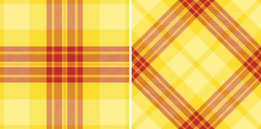 Altından renklerle belirlenmiş arka plan kumaş desenli vektör dokusu kontrolünün kusursuz ekoseli tartanı.