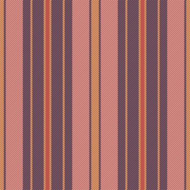 Dikey çizgi deseni. Vektör çizgileri arka plan kumaş dokusu. Geometrik çizgili çizgi tekstil baskısı, ambalaj kağıdı, hediye kartı, duvar kağıdı için dikişsiz soyut tasarım.