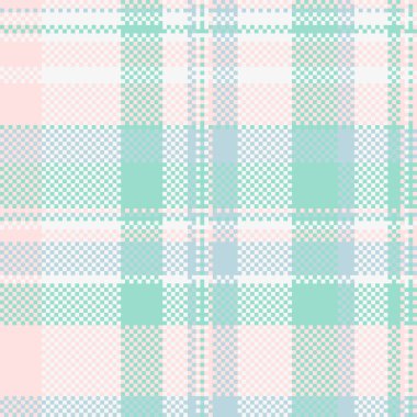 Ekose kumaşın tekstil tasarımı. Gömlek, elbise, takım elbise, kağıt baskı, davetiye ve hediye kartı için kareli kumaş desenli tartan..