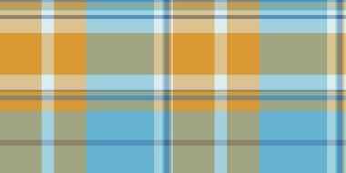 Minimalist tartan arka plan tekstili, büyüleyici doku vektör kontrolü. Pastel ve Cyan renginde ev yapımı dikişsiz kumaş deseni..