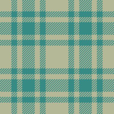 Güzel desenli, dikişsiz tekstil, iplik kumaşlı ekose arka plan. Kadın vektör dokusu pastel ve gök mavisi renklerinde tartan kontrolü.
