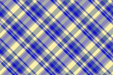 Kumaş desenli, ekosesiz, yaz vektör desenli. Mavi ve pastel renkli mükemmel tekstil denetimi arkaplan tartanı.