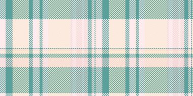 Çıplak doku tartan kontrolü, resim desenli vektör tekstili. Yaratıcı arka plan kumaşı. Öğrenci mavisi ve papaya renginde kusursuz ekoseli..