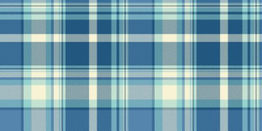 İpliksiz tekstil tartan, kartpostal deseni vektör kontrolü. Sevgililer Günü desenli kumaş arka plan ekoseli ve açık renkli.