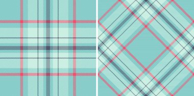 Ekose kumaşlı, dikdörtgen kumaşlı dokunun arka plan tekstil konsolu. Popüler renklerde ayarlanmış. Havalı bir tarz için moda bandanaları.