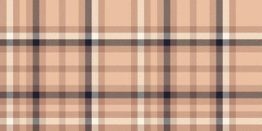 Olay tartan ekoseli, hassas vektör geçmişi kusursuz. Turuncu ve koyu renkli güzel desenli kumaş dokusu.