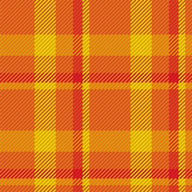 İskoç ekosesinin kusursuz deseni. Kumaş dokusunu kontrol ederek tekrarlanabilir arkaplan. Çizgili tekstil izinin düz vektör arkaplanı.
