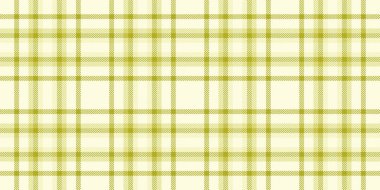 Yineleme vektör tekstil kontrolü, boş ekose kumaş. Karışık dikişsiz tartan arkaplan sarı ve açık sarı.