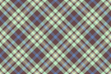 Sessiz kumaş kontrol vektörü, bağımsızlık günü kusursuz desenli tartan. Daire dokusu ışık ve pastel renklerde ekose tekstil.