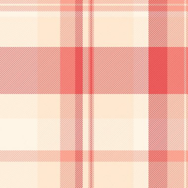 Hassas vektör desenli kumaş, kareli kumaş kusursuz kontrol. Kırmızı ve eski dantel renkleriyle golf dokusu tartan tekstil arkaplanı.