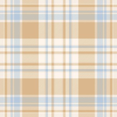 Canlı model vektör kontrolü, örtülü kumaş dokusu arka planı. Doğrusal ekoseli ekoseli, parlak ve iri ahşap renklerde dikişsiz tartan..