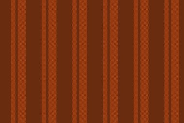 Turuncu renkli tekstil çizgili dikey çizgi deseninin vektör kumaş arkaplanı.