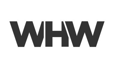 Güçlü ve modern kalın metinlerle logo tasarım şablonu. Basit ve minimal tipografi içeren ilk tabanlı vektör logosu. Moda şirket kimliği.