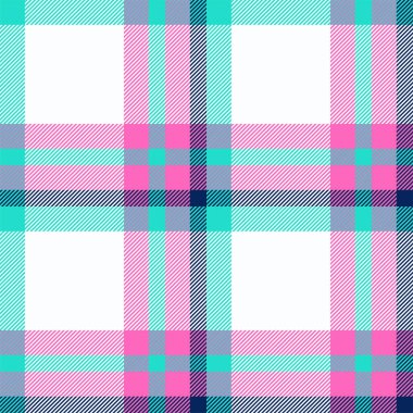 Ekose desenli. Kumaş dokusunu kontrol et. Vektör tekstil baskı tasarımı.