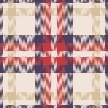 Ekose kontrol kalıbı. Kusursuz kumaş dokusu. Tartan tekstil baskı tasarımı.