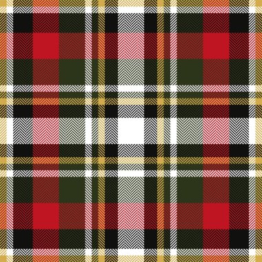 Ekose kontrol kalıbı. Kusursuz kumaş dokusu. Tartan tekstil baskı tasarımı.