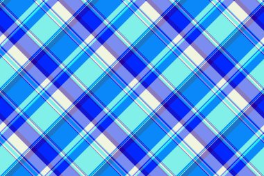 Drapery vektör ekoseli desen, duygusal doku tekstil kumaşı. Ağ tartan denetimi mavi ve parlak renklerde kusursuz arkaplan.