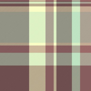 Tekstil arkaplan tartanının desenini ışık ve kırmızı renklerde dikişsiz kumaşla kontrol et.