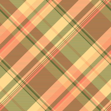 Ufuk desenli ekoseli, dikdörtgen kumaşlı. Kireç ve kırmızı renkli tartan tekstil vektörlerini kontrol eder.