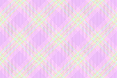 Tekstil desenli kumaşın tartan vektör dokusu. Işık ve kireç renklerinde kusursuz bir arka plan ekoseli..