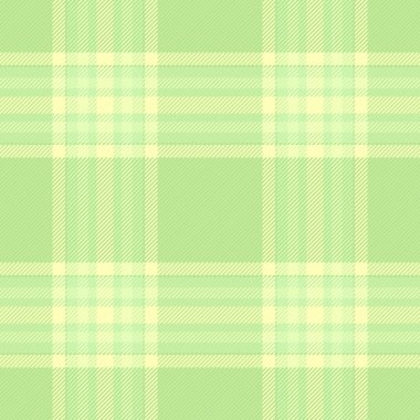 Canlı, dikişsiz tartan vektör, ekose kumaş kontrolü. Arkaplan kumaş tekstil arkaplan deseni yeşil ve açık renkli.