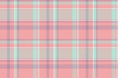 Kumaş vektör tartan kontrollü, kırmızı ve açık renkli tekstil desenli ekosenin kusursuz desen arkaplanı.