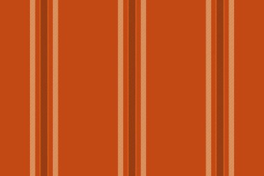 Sevgililer Günü kumaşı, kusursuz tekstil, sakin vektör desenleri. Akış çizgisi arka plan dikey dokusu turuncu ve buğday rengi.