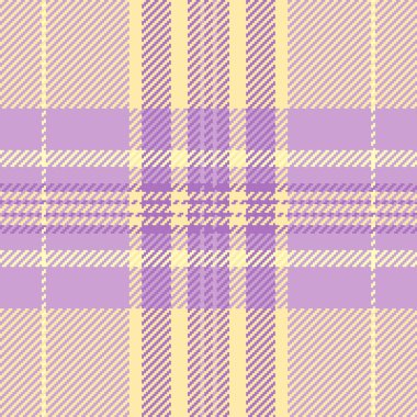 Açık ve sarı renklerde kumaş vektör desenli kumaş desenli ekoseli kumaş denetimi.