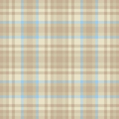 Ekoseli kumaşın tekstil kumaş vektörü arka plan tartan rengi ışık ve pastel renklerdeki dokuyu kontrol eder.