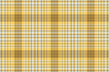 Kehribar ve saf gümüş renklerde kusursuz bir arka plan ekose desenli kumaş tekstil kontrolünün tartan vektör deseni.