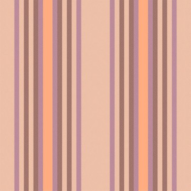 Dikey çizgi deseni. Vektör çizgileri arka plan kumaş dokusu. Geometrik çizgili çizgi tekstil baskısı, ambalaj kağıdı, hediye kartı, duvar kağıdı için dikişsiz soyut tasarım.