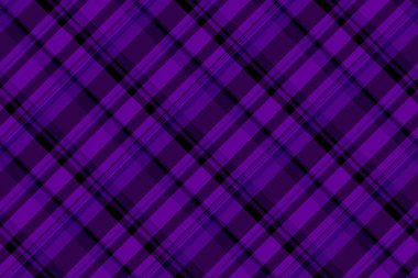 Kumaş arkaplan desenli, mor ve koyu renklerde ekose desenli kontrol vektör tartanının tekstil deseni.