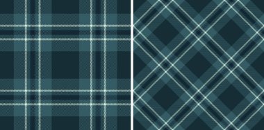 Ekose kumaş kumaşının desenli dokusu. Kusursuz bir kontrol vektör arka planı var. Yaratıcı ambalaj tasarımı için popüler renkleri ayarla.
