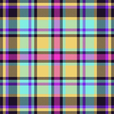 Ekose kontrol kalıbı. Kusursuz kumaş dokusu. Tartan tekstil baskı tasarımı.